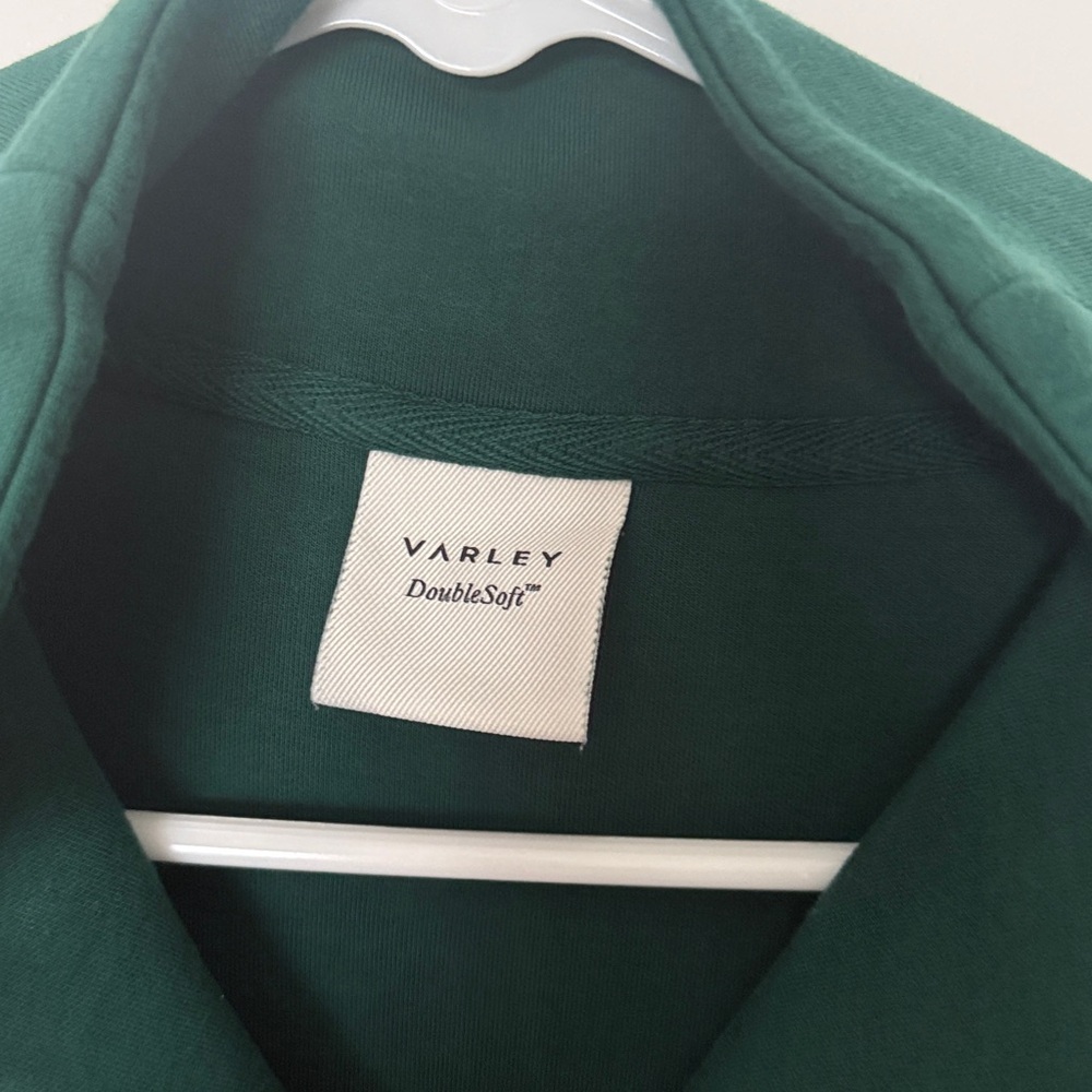 Varley Hawley Green Zip-Up Top - Picture 3 of 5